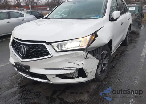 2017 Acura Mdx z USA, uszkodzony, nr VIN 5FRYD4H32HB004429
